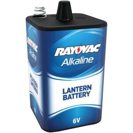 RAYOVAC(R) 806 6-Volt, 4-Alkaline, D-Cell-Equivalent Lantern Battery with Spring Terminals