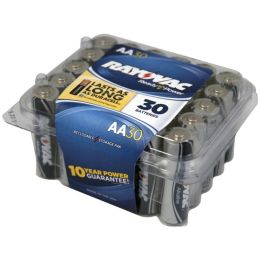 RAYOVAC(R) 815-30PPTJ Alkaline Batteries Reclosable Pro Pack (AA; 30 pk)