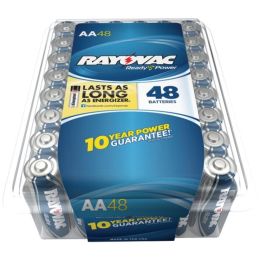 RAYOVAC(R) 815-48PPTF Alkaline Batteries Reclosable Pro Pack (AA, 48 pk)