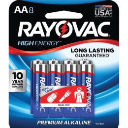 RAYOVAC(R) 815-8J AA Alkaline Batteries (8 pk)