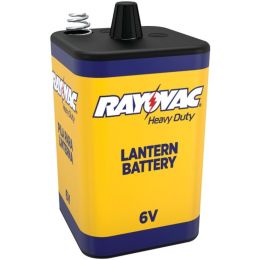 RAYOVAC(R) 944R Heavy-Duty 6-Volt Lantern Battery with Spring Terminals