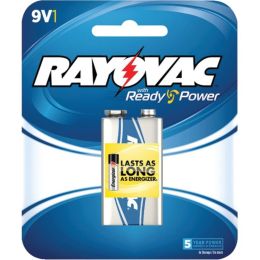 RAYOVAC(R) A1604-1F Alkaline Batteries (9V; Single)