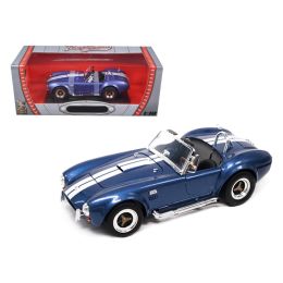 1964 Shelby Cobra 427 S/C Blue 1/18 Diecast Car by Road Signature