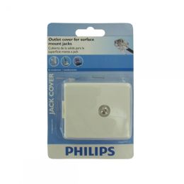 Phillips 6 Conductor White Jack Cover EL020