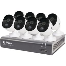 Swann SWDVK-845808-US 8-Channel 4580 Series 1080p DVR with 1TB HD & 8 PIR Bullet Cameras