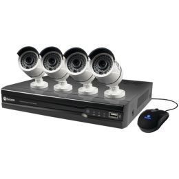 Swann SWNVK-874004-US 8-Channel 1080p NVR with 4 NHD-818 Cameras