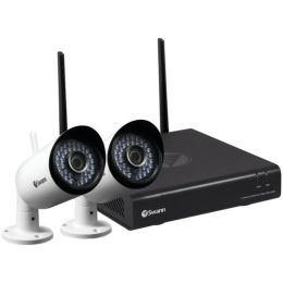 Swann SWNVW-485KH2-US 1080p WiFi Security Kit with 2 Cameras