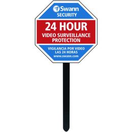 Swann SW276-YSS-0300 Security Sign & Stickers with Yard Stake