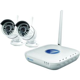 Swann SWNVK-460KH1-US 720p Wi-Fi(R) Security Kit Micro Monitoring System