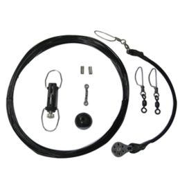 Rupp Center Rigging Kit w/Klickers - Black Mono 45