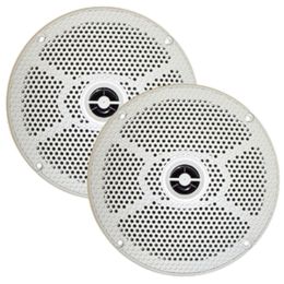 SeaWorthy SEA5632W 6.5 Round 2-Way Speakers - 100W - White *Bulk Package*