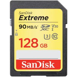 SanDisk(R) SDSDXVF-128G-ANCIN SanDisk Extreme(R) SDXC(TM) Card (128GB)