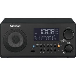 Sangean WR22BK FM-RBDS/AM/USB Bluetooth(R) Digital Tabletop Radio with Remote