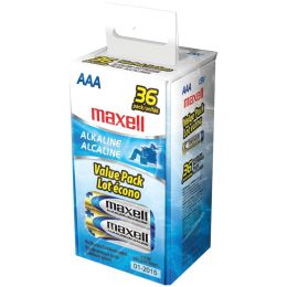 Maxell Alkaline Batteries (aaa; 36 Pk; Box) MXLAAA36BOX