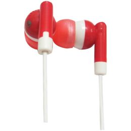 Supersonic(R) IQ-101 RED IQ-101 Digital Stereo Earphones (Red)