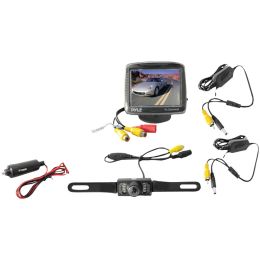 Pyle 3.5" Wireless Rearview Camera & Monitor System With Night Vision PYLPLCM34WIR