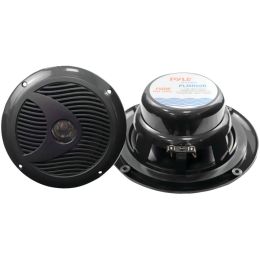 Pyle Pro Hydra Series 6.5" 150-watt Dual-cone Marine Speakers (black) PYLPLMR60B