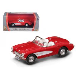 1957 Chevrolet Corvette Red 1/43 Diecast Car Model by Road Signature