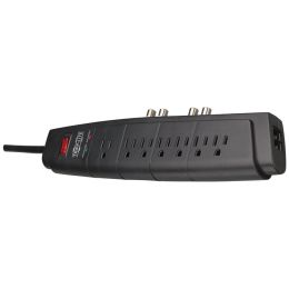 Tripp Lite 7-outlet Home Theater Surge Protector (telephone & Dual Coaxial Protection) TRPHT706TSAT