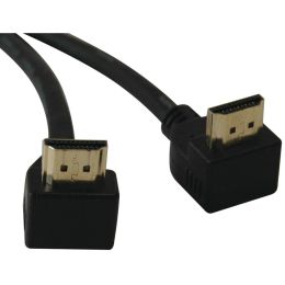 Tripp Lite Ultra Hd Right-angle High-speed Hdmi Gold Cable, 6ft TRPP568006RA2