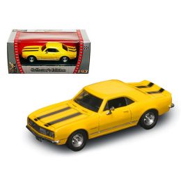 1967 Chevrolet Camaro Z-28 Yellow 1/43 Diecast Model Car by Road Signature