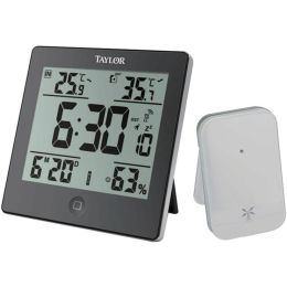 Taylor(R) Precision Products 1731 Digital Weather Forecaster with Alarm Clock