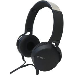 Sony MDR-XB550AP/B Wired Extra Bass On-Ear Headphone With Mic - 3.5 mm - Black