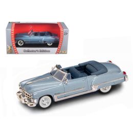 1949 Cadillac Coupe De Ville Metallic Blue 1/43 Diecast Car by Road Signature