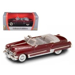 1949 Cadillac Coupe De Ville Metallic Red 1/43 Diecast Car by Road Signature