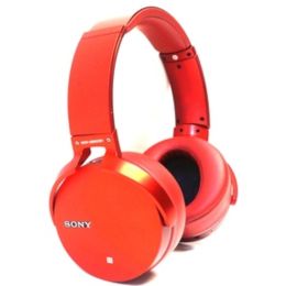 Sony MDR-XB950B1/R Extra Bass On Ear Wireless Headphones - Bluetooth - Red