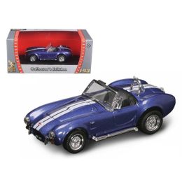 1964 Shelby Cobra 427 S/C Blue 1/43 Diecast Car by Road Signature