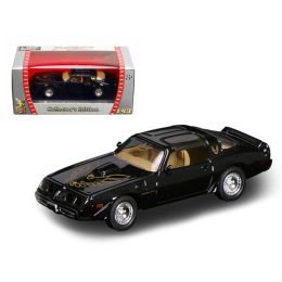 1979 Pontiac Firebird Trans Am Black 1/43 Diecast Car by Road Signature