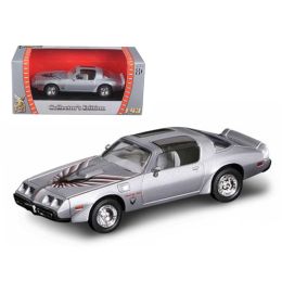 1979 Pontiac Firebird Trans Am Silver 1/43 Diecast Model Car by Road Signature