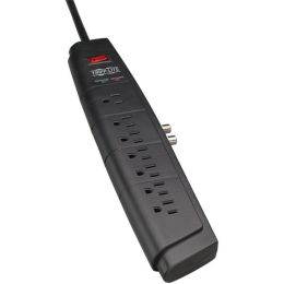 Tripp Lite(R) HT706TV 7-Outlet Home Theater Surge Protector (Coaxial Protection)