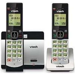 VTech CS5119-2 DECT 6.0 Expandable 2-Handset Cordless Phone with Caller ID and Call Waiting - Gray