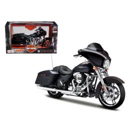 2015 Harley Davidson Street Glide Black 1/12 Motorcycle Model by Maisto