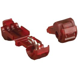 Install Bay 3m T-taps, 100 Pk (red, 22-18 Gauge) MEC3MRTT