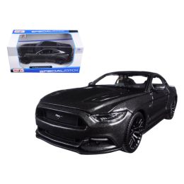 2015 Ford Mustang GT 5.0 Grey 1/24 Diecast Model Car by Maisto