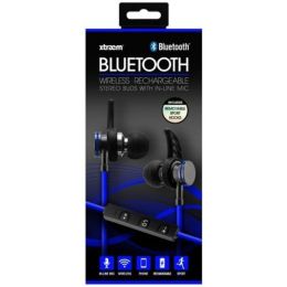 Sentry Pro Series BT250BL Bluetooth Earbuds With Hooks and Mic - Blue