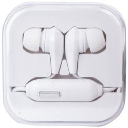 travelocity(R) TVOR-STHF-BW Stereo Earbuds with Microphone