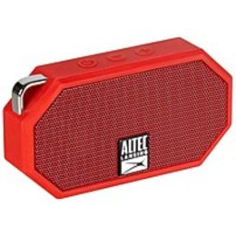 Altec Lansing IMW258-DR-ASG Mini H2O 3 Portable Wireless Bluetooth Waterproof Speaker - Dark Red