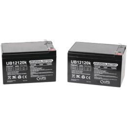 UPG(TM) 86917 Sealed Lead-Acid Batteries (12V; 12Ah; UB1212; 2 pk)