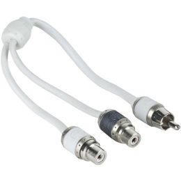 T-spec V10 Series Rca Y-adapter, 1 Male To 2 Females MECV10RCAY2