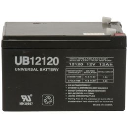 UPG(TM) 85977/D5744 Sealed Lead Acid Battery (12V; 12Ah; .187 Tab Terminals; UB12120)