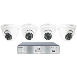 Guardian G7404D 4-Channel 1080p 500GB Surveillance System with 4 Cameras