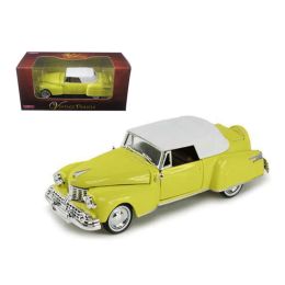 1948 Lincoln Continental Yellow 1/32 Diecast Model Car by Arko Products