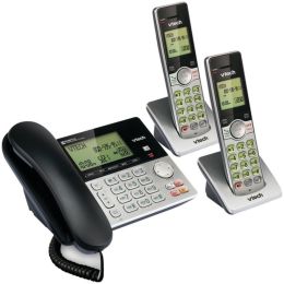 VTech(R) VTCS6949-2 3-Handset Corded/Cordless Answering System