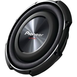 Pioneer 10" 1,200-watt Shallow-mount Subwoofer With Single 4ohm Voice Coil PIOTSSW2502S4