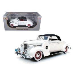 1938 Buick Century White 1/18 Diecast Car Model by Signature Models
