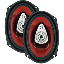 Boss Audio Chaos Series Full-range 3-way Speakers (6" X 9", 400 Watts) BOSCH6930
